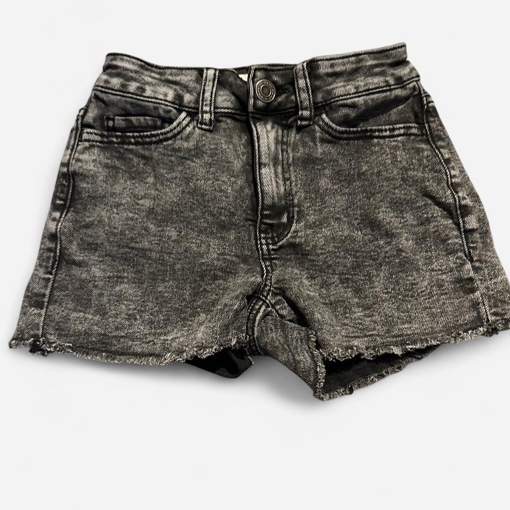 Women's Black Denim Shorts